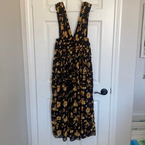 Forever 21 Floral Maxi Dress Size Small